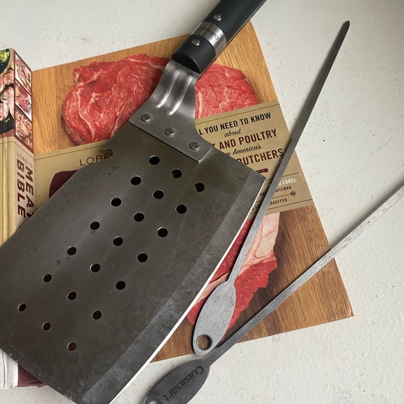 Cuisinart Chef's Classic 3 Piece Grill Set - Includes knife and grilling sticks - Picture 2 of 7